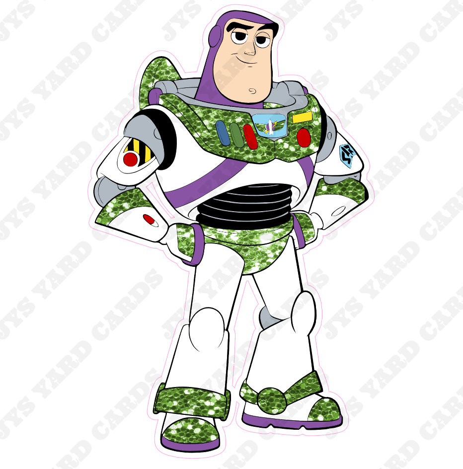 BUZZ LIGHTYEAR - Yard Card Signs by JYS International