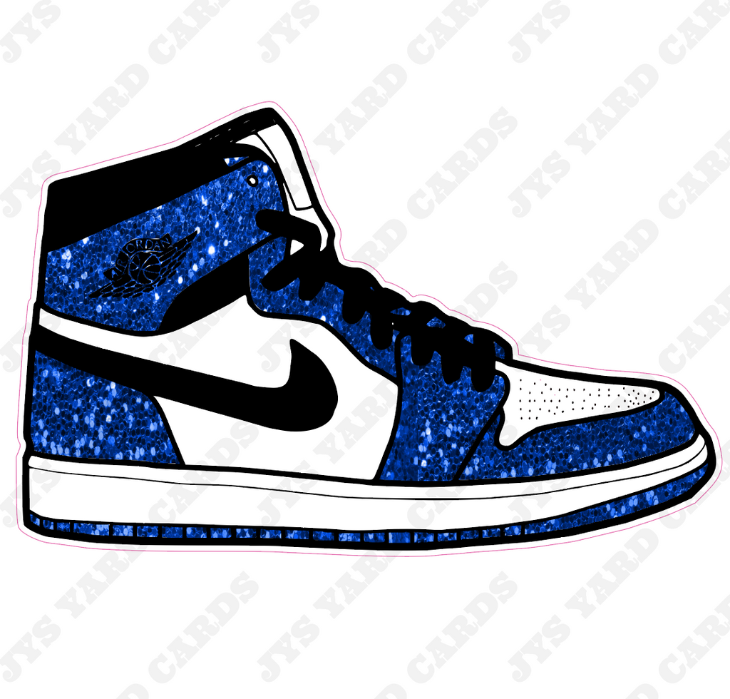 JORDAN SHOE: BLUE - Yard Card Signs by JYS International