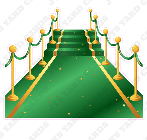 RED CARPET (OPTIONS) - Yard Card Signs by JYS International