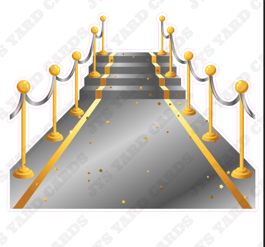 RED CARPET (OPTIONS) - Yard Card Signs by JYS International