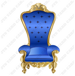 THRONE CHAIR (W/ GOLD TRIM OPTIONS) - Yard Card Signs by JYS International