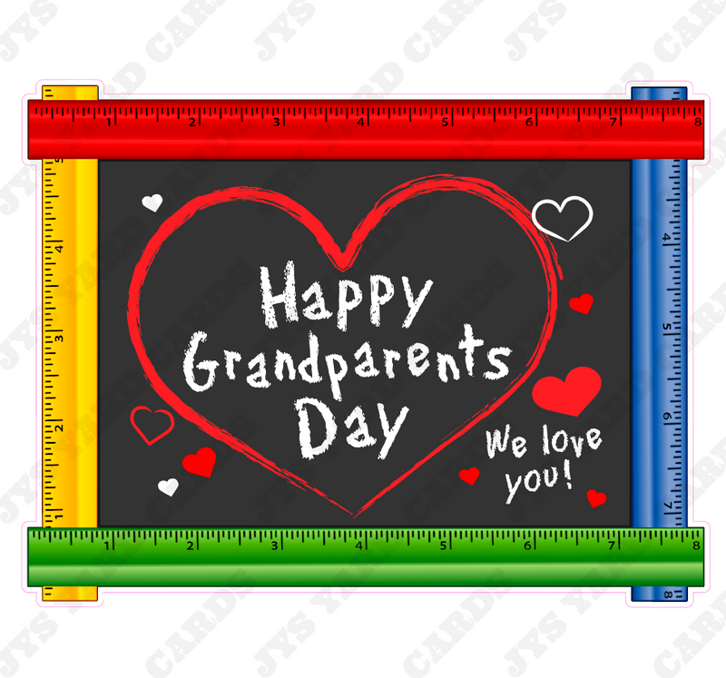 GRANDPARENTS CENTERPIECE 1 - Yard Card Signs by JYS International