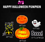 HALLOWEEN BOO: HALF SHEET - Yard Card Signs by JYS International