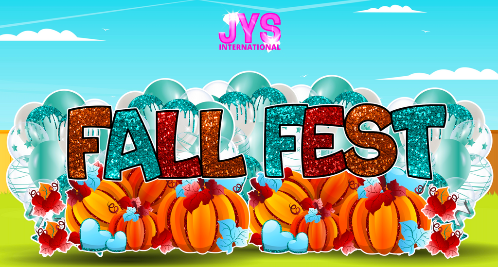 FALL FEST EZ SET - Yard Card Signs by JYS International