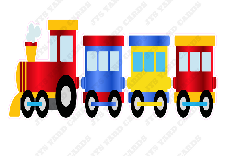 KIDS TRAIN - Yard Card Signs by JYS International