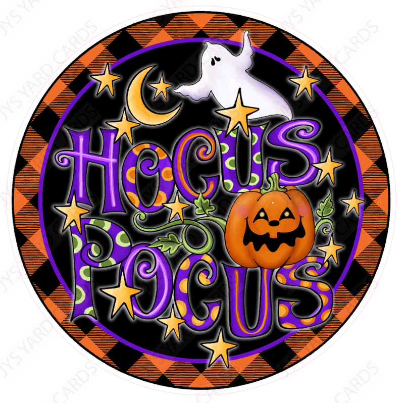 HOCUS POCUS 1 - Yard Card Signs by JYS International