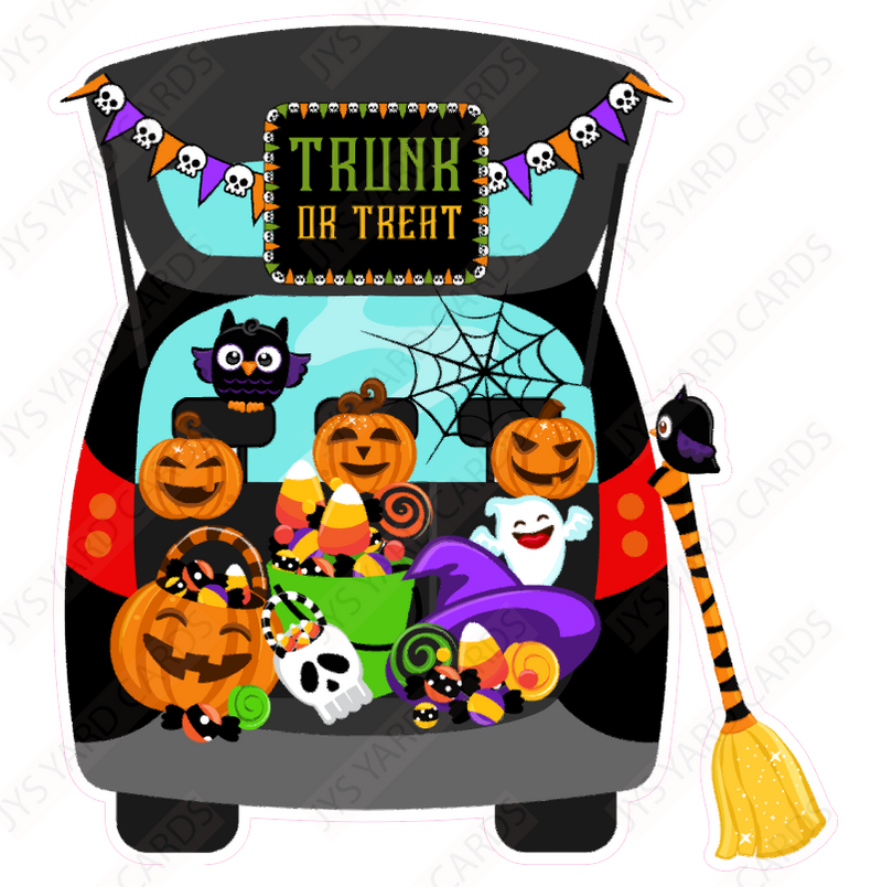 TRUNK OR TREAT 2 - Yard Card Signs by JYS International