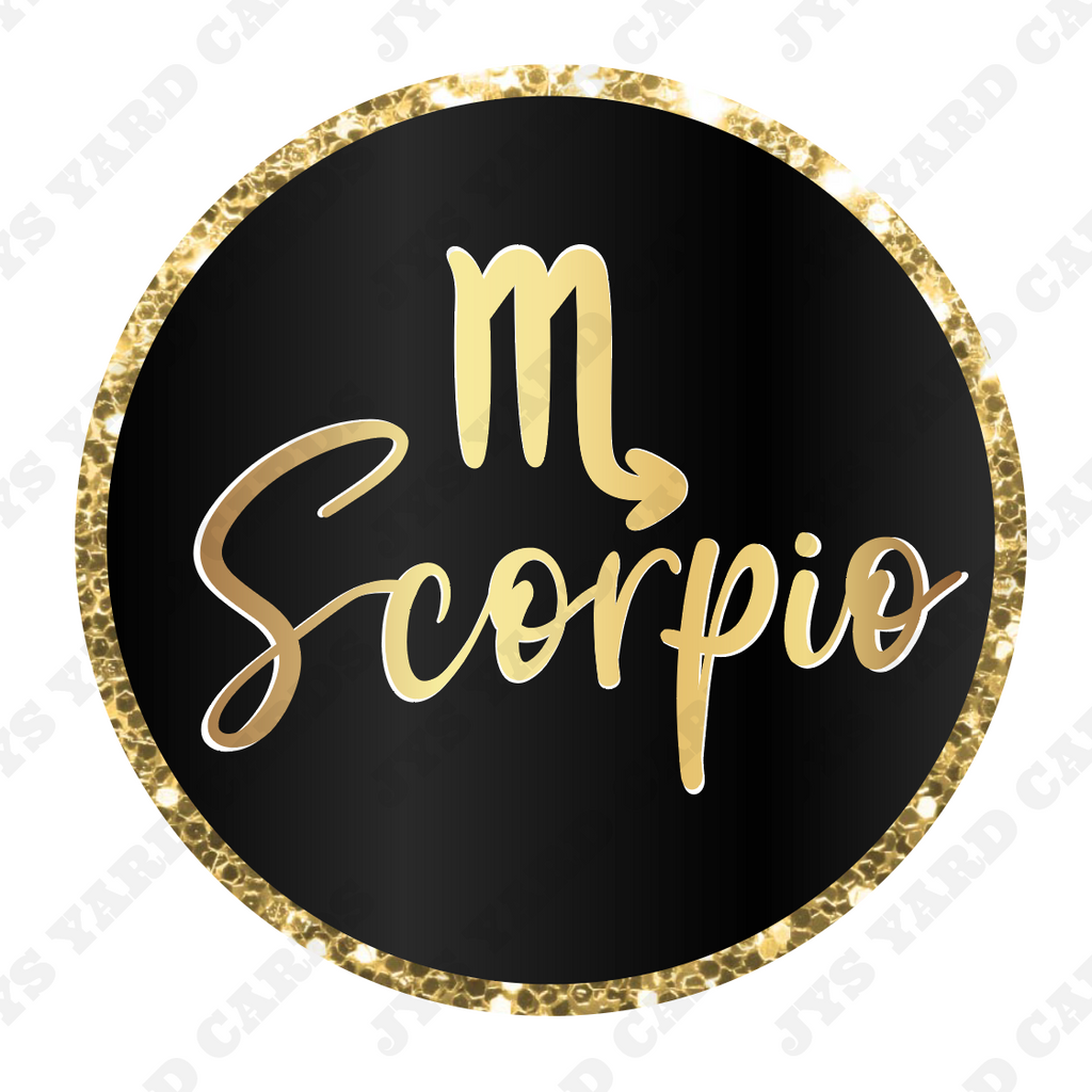 SCORPIO - Yard Card Signs by JYS International