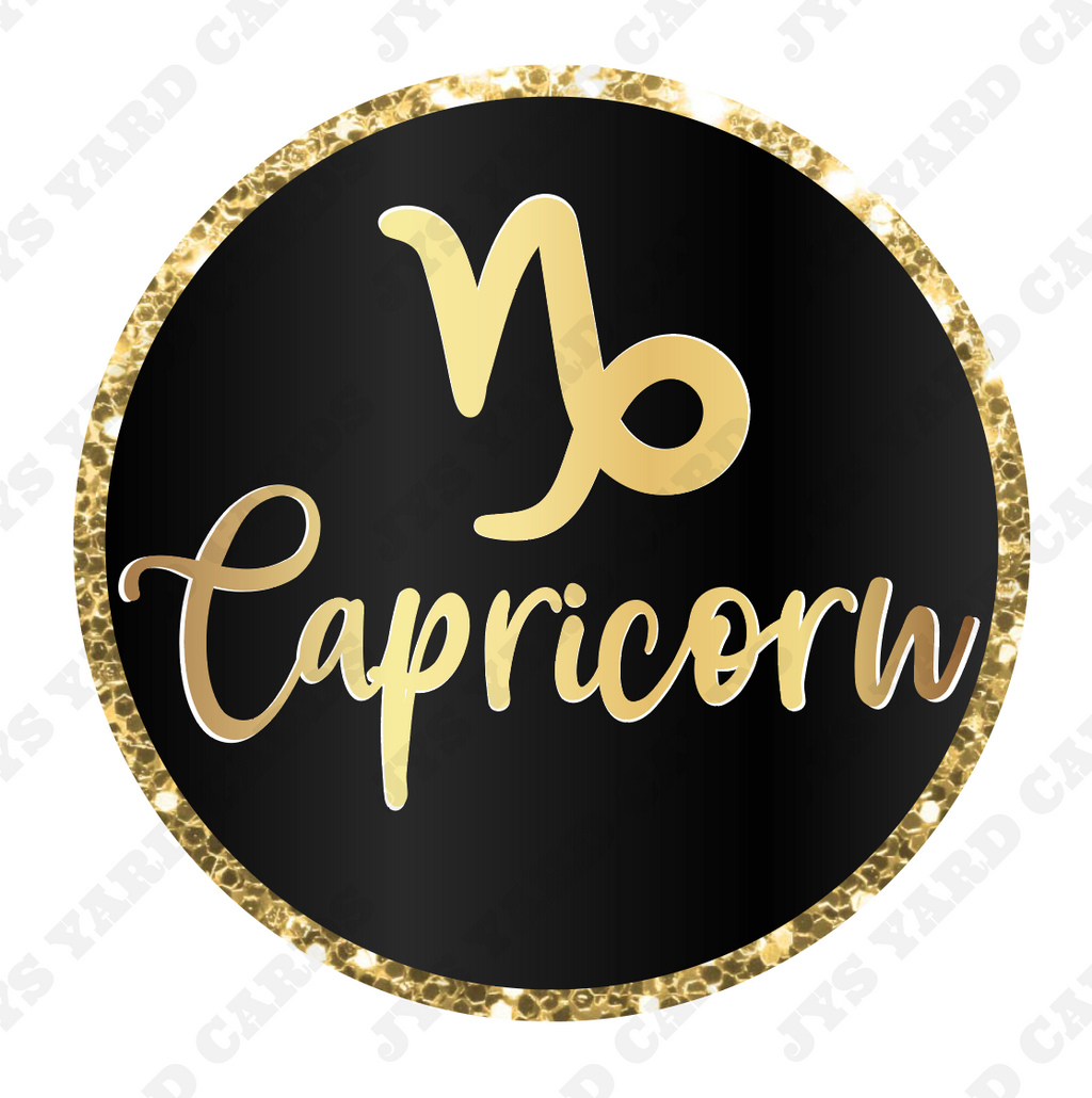 CAPRICORN - Yard Card Signs by JYS International