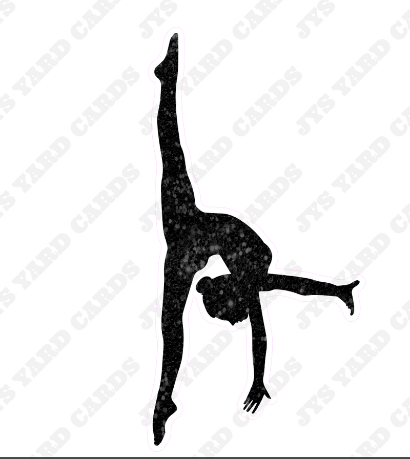 GYMNASTICS 1 - Yard Card Signs by JYS International