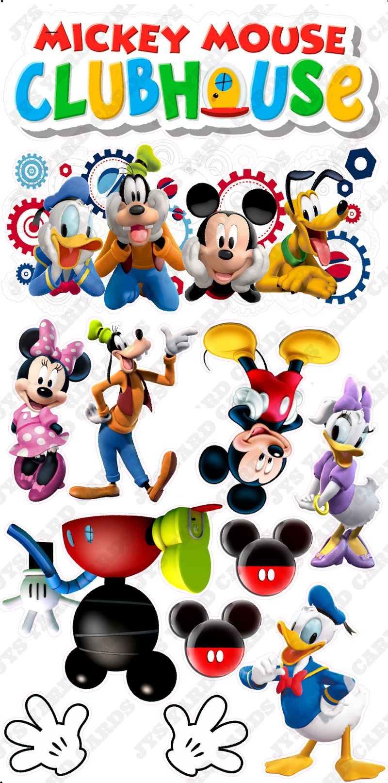 THE MOUSE CLUBHOUSE - Yard Card Signs by JYS International