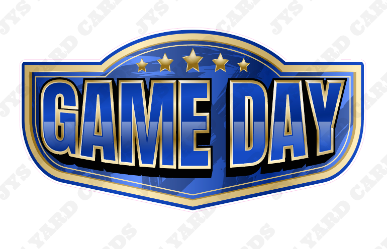 GAME DAY CENTERPIECE - Yard Card Signs by JYS International