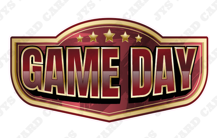 GAME DAY CENTERPIECE - Yard Card Signs by JYS International