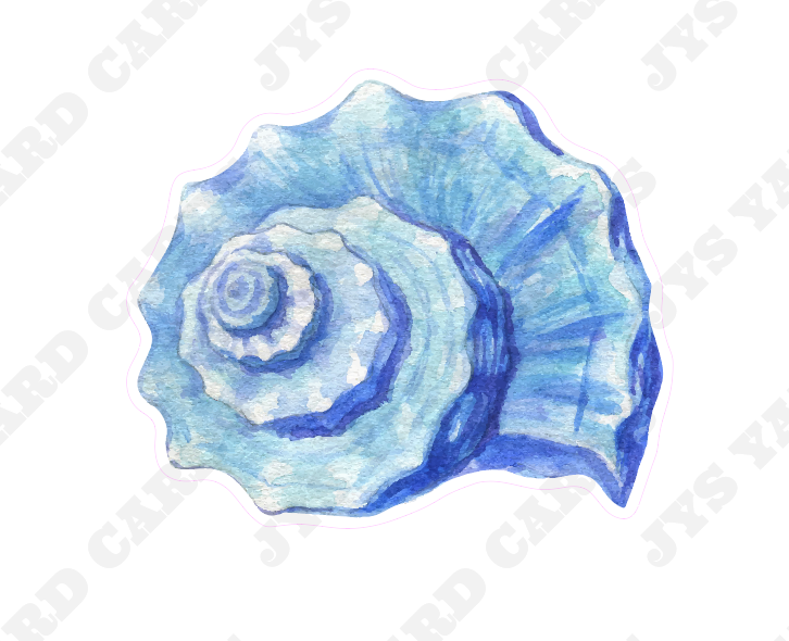 SEA SHELL 2 - Yard Card Signs by JYS International