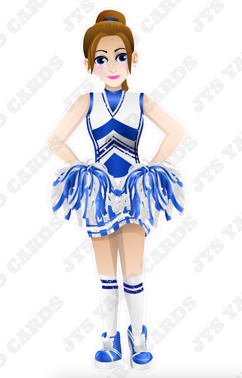 CHEERLEADER CUTIE 2: LIGHT - Yard Card Signs by JYS International