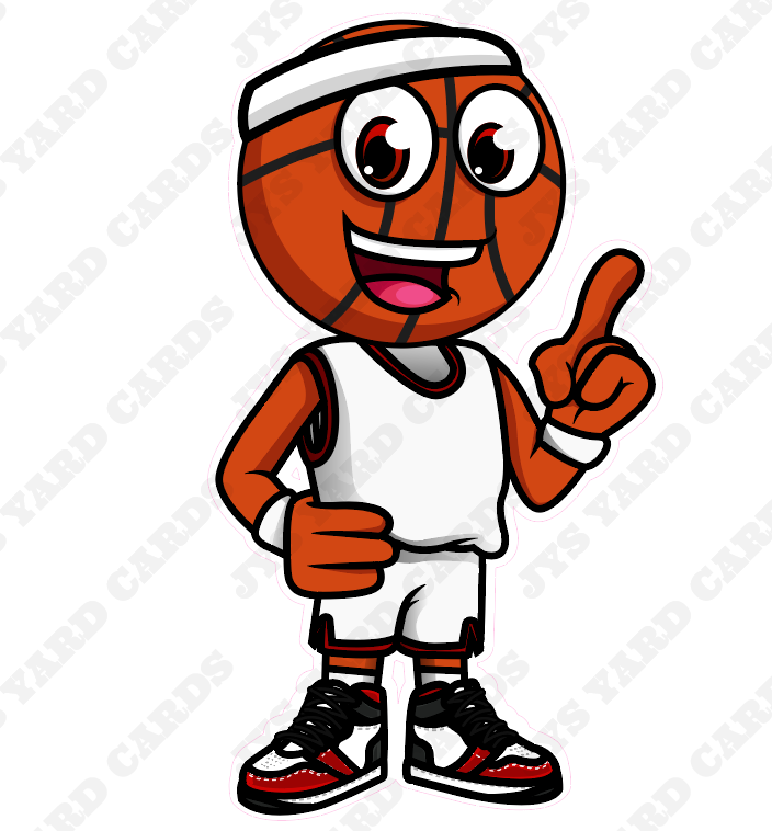 BASKETBALL CUTIE - Yard Card Signs by JYS International