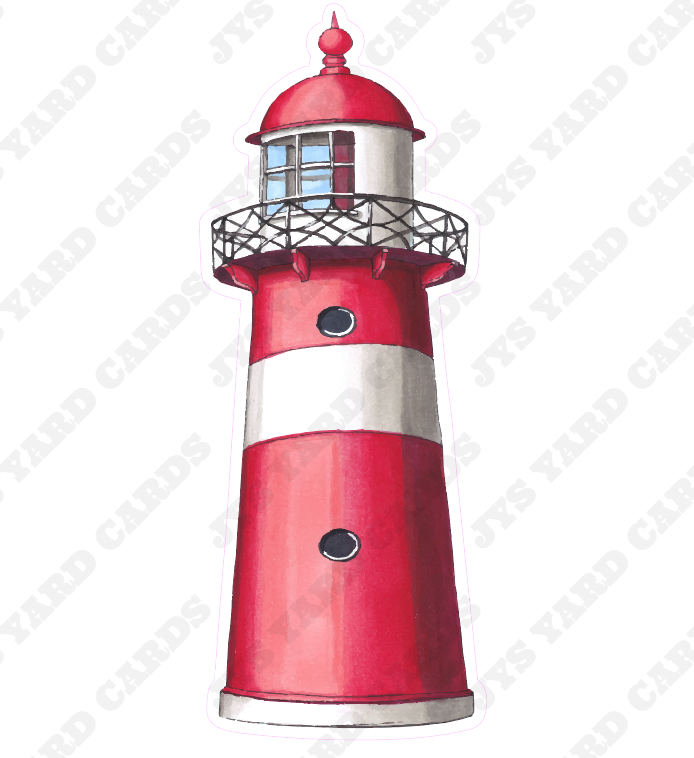 LIGHTHOUSE - Yard Card Signs by JYS International