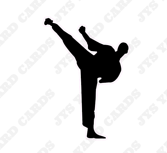 KARATE 1 - Yard Card Signs by JYS International