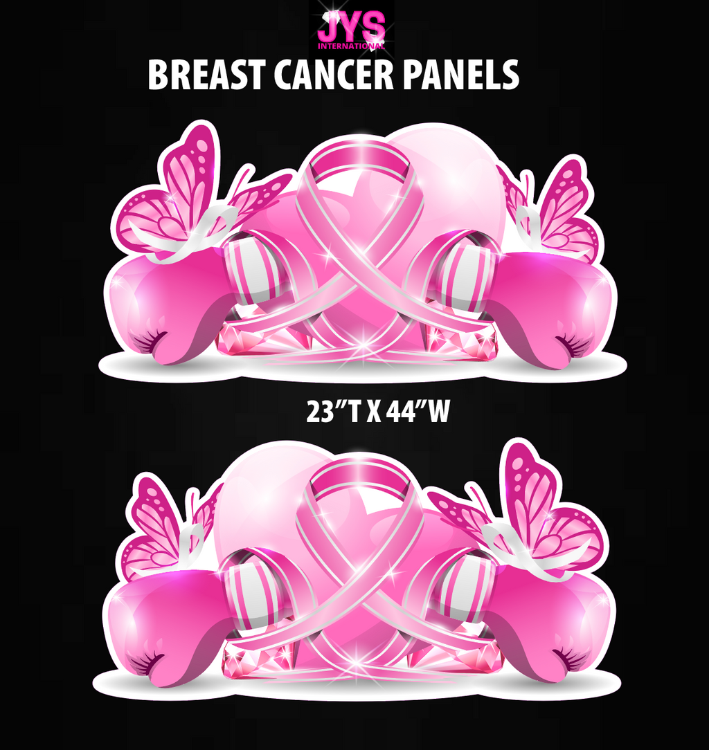 BREAST CANCER PANELS - Yard Card Signs by JYS International