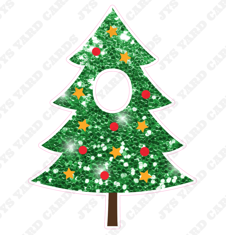 CHRISTMAS TREE PHOTO OP - Yard Card Signs by JYS International