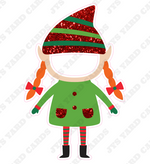 ELF GIRL PHOTO OP - Yard Card Signs by JYS International