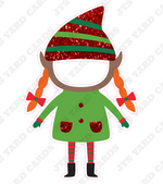 ELF GIRL PHOTO OP - Yard Card Signs by JYS International