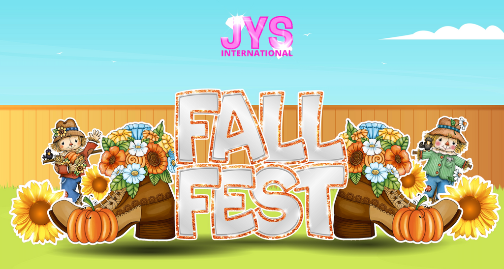 FALL FEST EZ SET 2 - Yard Card Signs by JYS International