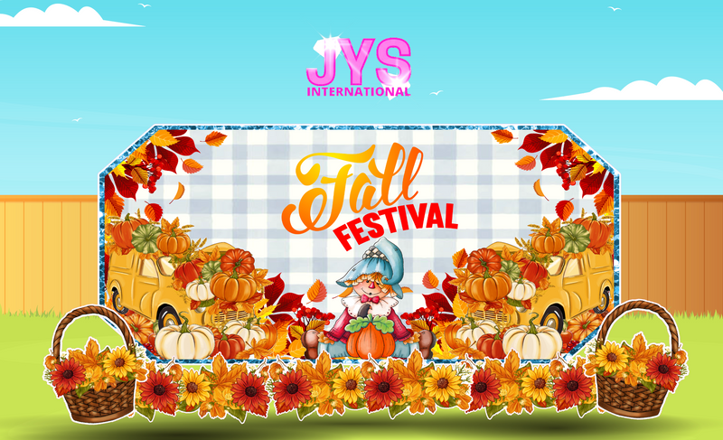 FALL FESTIVAL EZ FOLD - Yard Card Signs by JYS International