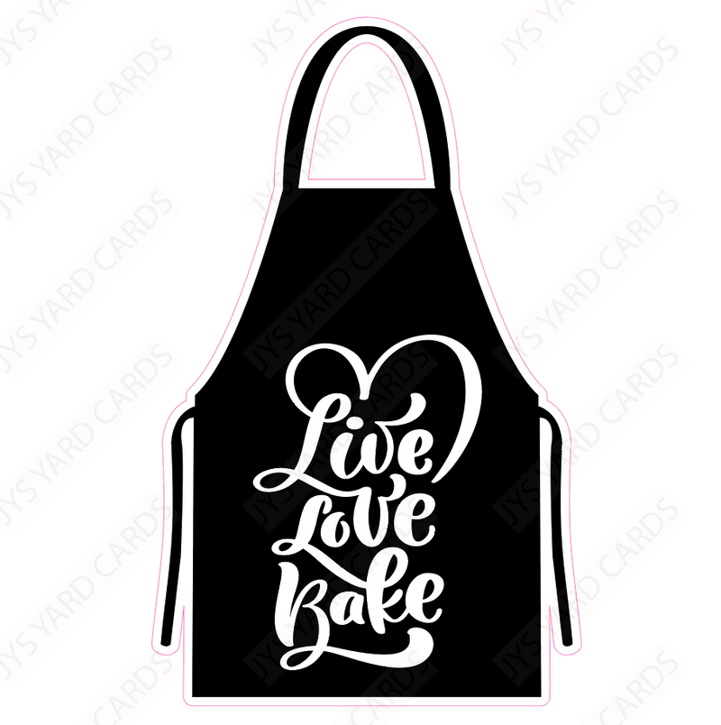 COOKING APRON - Yard Card Signs by JYS International