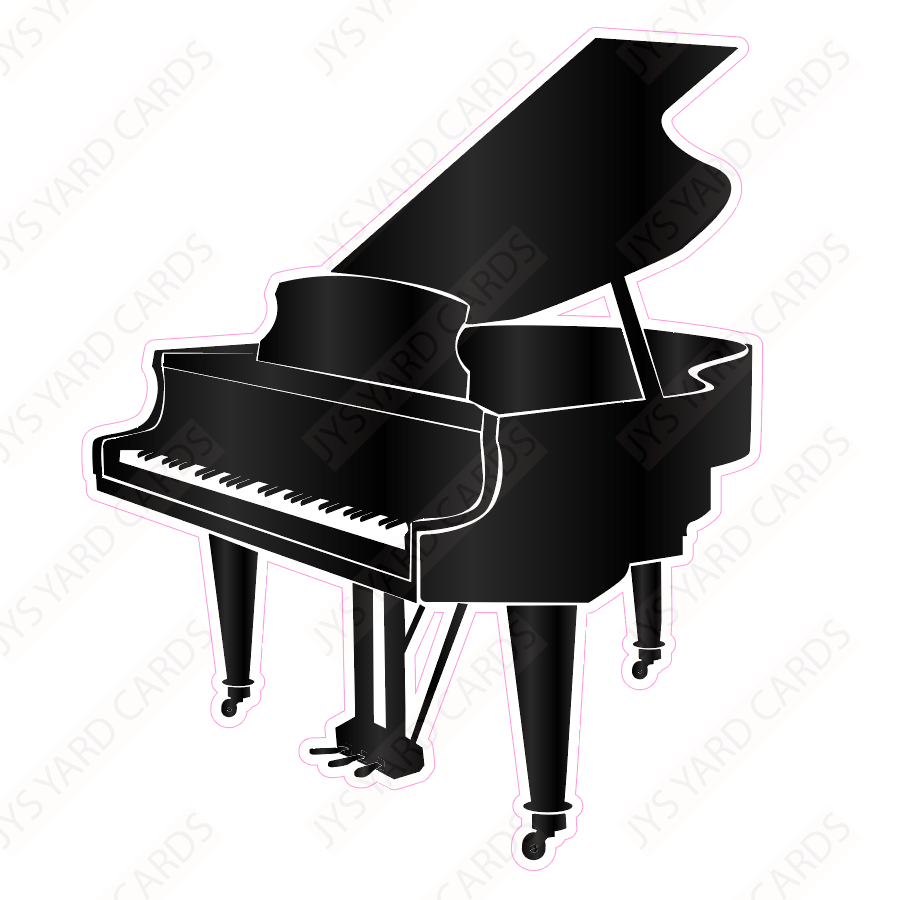 PIANO - Yard Card Signs by JYS International