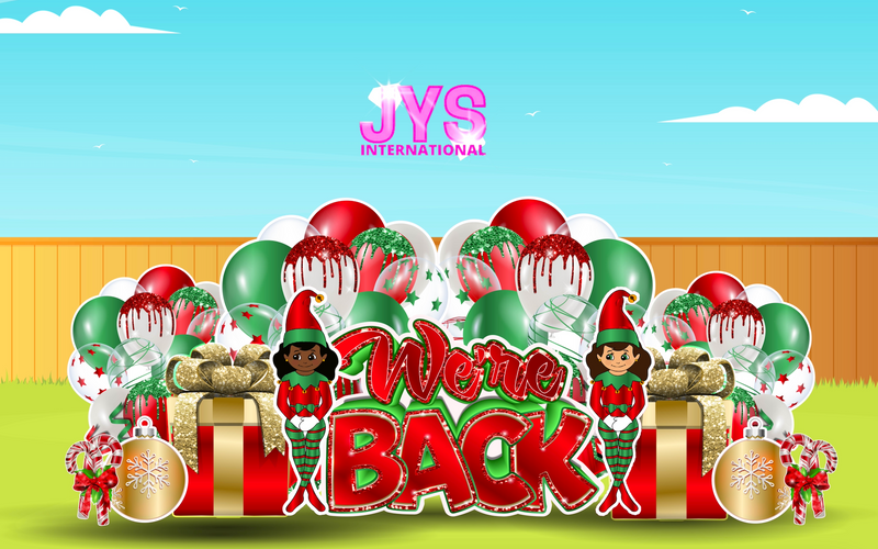 WE'RE BACK DOUBLE PACK - Yard Card Signs by JYS International