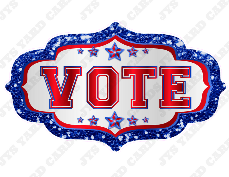 VOTE CENTERPIECE - Yard Card Signs by JYS International