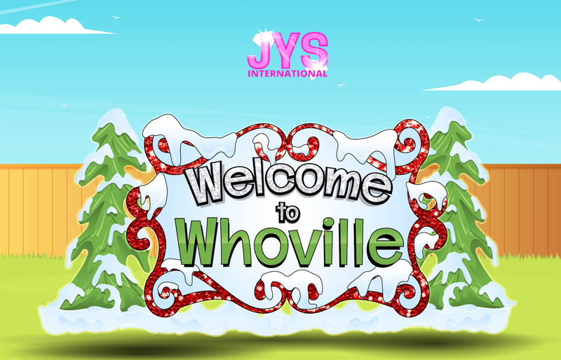 WHOVILLE EZ FOLD - Yard Card Signs by JYS International