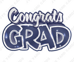 Pick 3 Congrats Grad Centerpiece: Multiple Colors - Yard Card Signs by JYS International