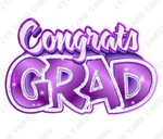 Single Congrats Grad Centerpiece: Multiple Colors - Yard Card Signs by JYS International