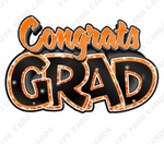 Single Congrats Grad Centerpiece: Multiple Colors - Yard Card Signs by JYS International