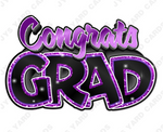 Single Congrats Grad Centerpiece: Multiple Colors - Yard Card Signs by JYS International