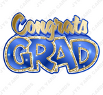 Single Congrats Grad Centerpiece: Multiple Colors - Yard Card Signs by JYS International