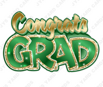 Single Congrats Grad Centerpiece: Multiple Colors - Yard Card Signs by JYS International