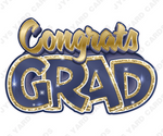 Pick 3 Congrats Grad Centerpiece: Multiple Colors - Yard Card Signs by JYS International