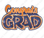 Single Congrats Grad Centerpiece: Multiple Colors - Yard Card Signs by JYS International