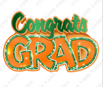 Single Congrats Grad Centerpiece: Multiple Colors - Yard Card Signs by JYS International