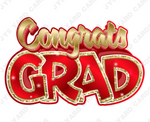 Single Congrats Grad Centerpiece: Multiple Colors - Yard Card Signs by JYS International