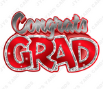 Single Congrats Grad Centerpiece: Multiple Colors - Yard Card Signs by JYS International