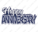 Single Anniversary Centerpiece: Multiple Colors - Yard Card Signs by JYS International