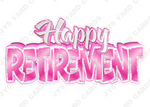 Retirement Centerpiece: Multiple Colors - Yard Card Signs by JYS International