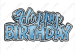 Single Jazzy Birthday Centerpiece: Multiple Colors - Yard Card Signs by JYS International