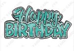 Single Jazzy Birthday Centerpiece: Multiple Colors - Yard Card Signs by JYS International