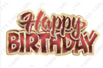 Single Jazzy Birthday Centerpiece: Multiple Colors - Yard Card Signs by JYS International