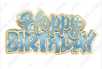 Single Jazzy Birthday Centerpiece: Multiple Colors - Yard Card Signs by JYS International